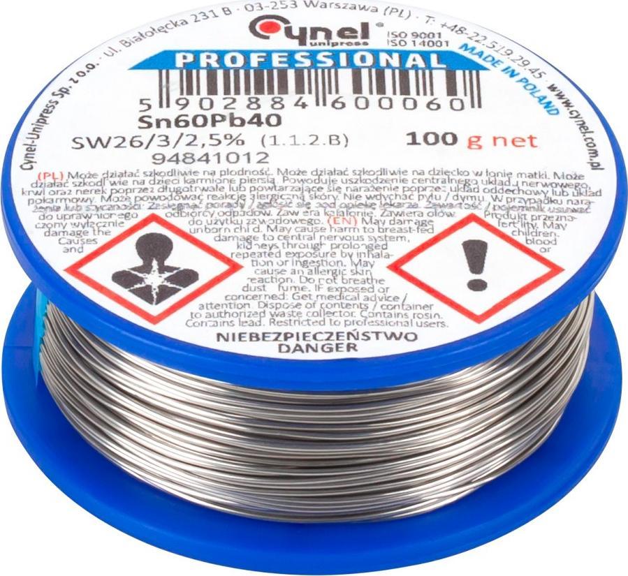 Cynel Cyna 0.38mm/100g Sn60Pb40 CYNEL