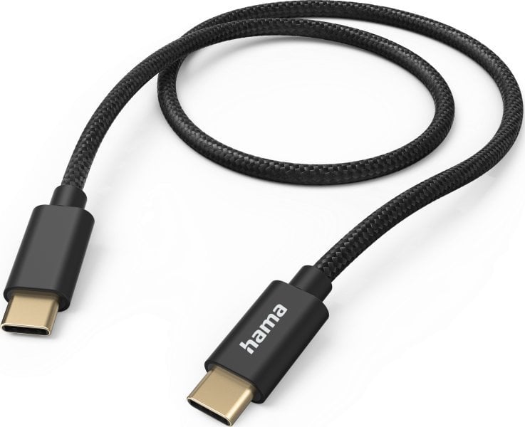 Kabel USB Hama USB-C - USB-C 1.5 m Czarny (002015470000)