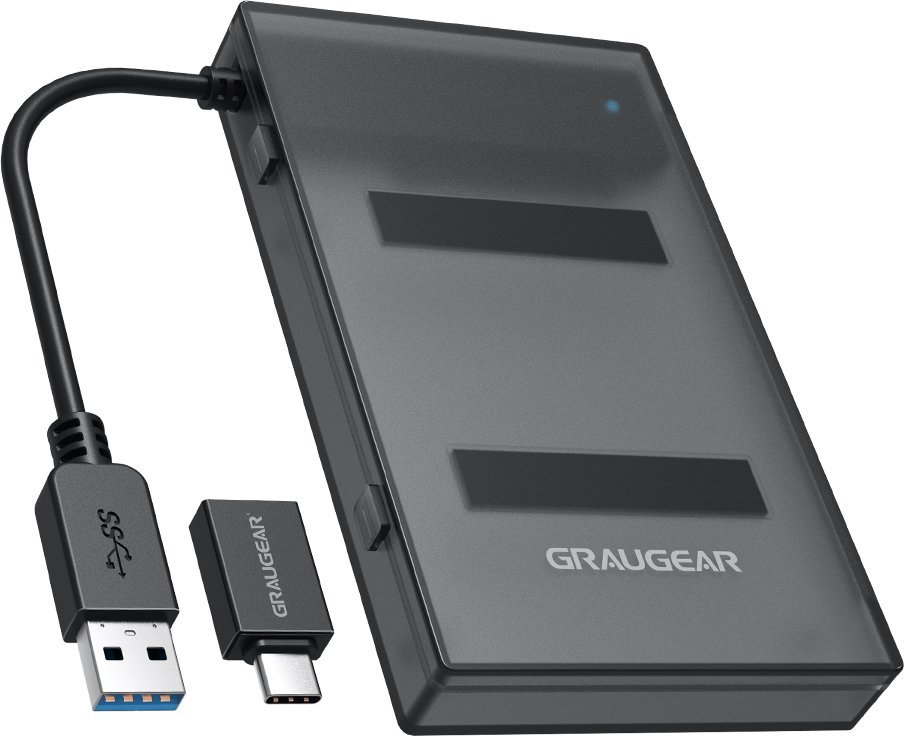 Stacja dokująca Graugear GRAUGEAR USB-A/C 3.1 Adapterkabel 2,5" SATA SSD/HDD