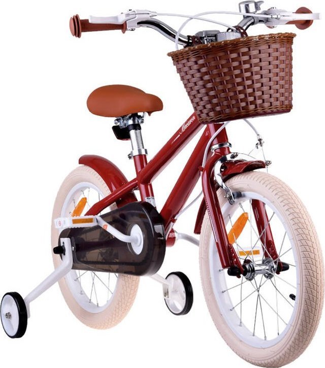 Royalbaby RoyalBaby Rower 16" MACARON retro vintage dziecięcy Boczne koła 16B-6,3