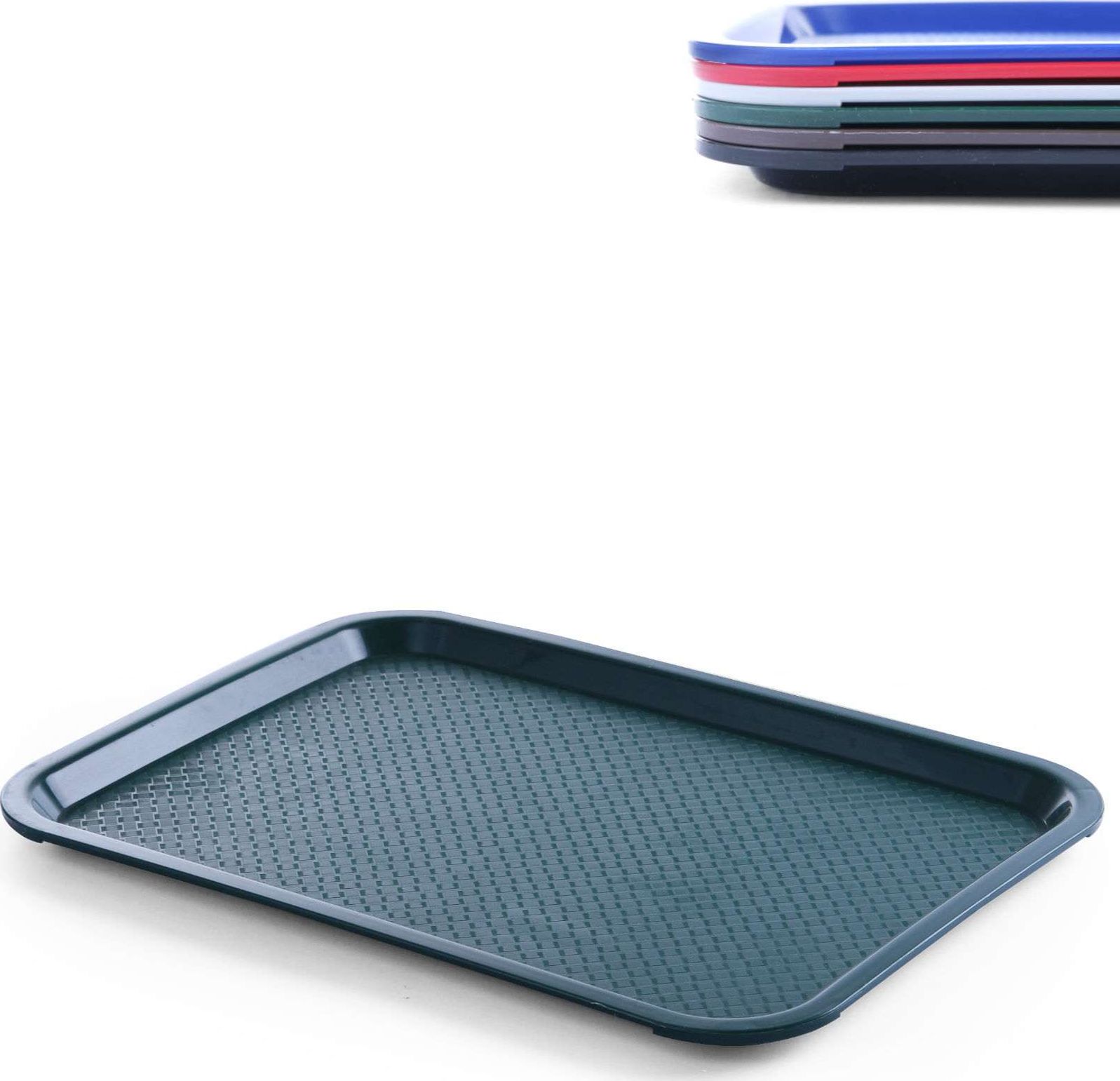 Hendi Taca z polipropylenu Fast Food 30.5x41.5cm - zielona