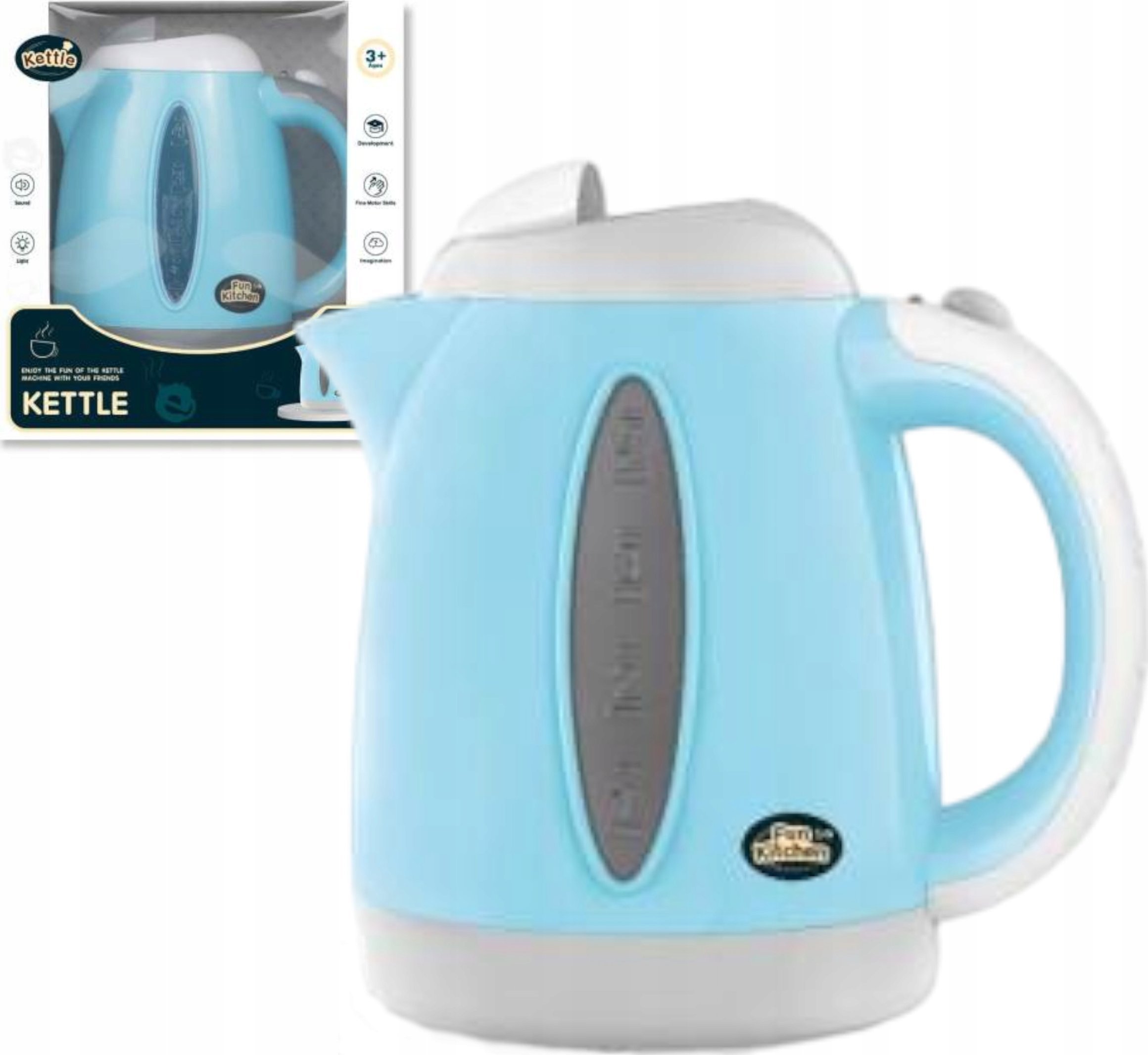 Elektryczny czajnik na wodę na baterię dla dzieci małe AGD 9620