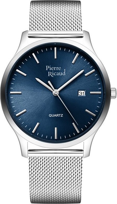 Zegarek Pierre Ricaud Zegarek męski Pierre Ricaud P91094.5115Q srebrny