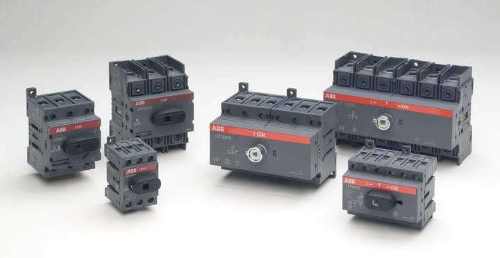 ABB Rączka bezpośrednia do rozłącznik do 125A czerwona - 1SCA108667R1001