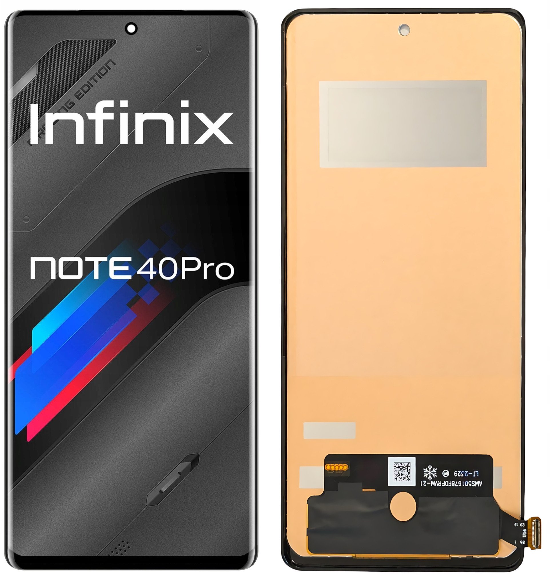 WYŚWIETLACZ EKRAN LCD SZYBKA DOTYK DO INFINIX NOTE 40 PRO 5G INCELL X6851