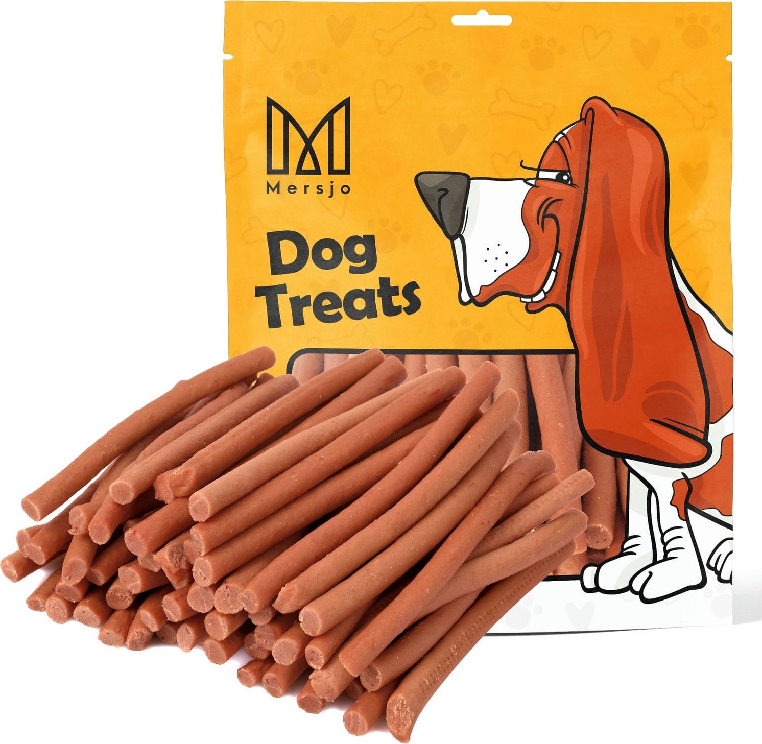 Mersjo Przysmak dla psa - Kabanosy z kaczki Mersjo 500g