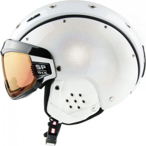 Casco Kask narciarski CASCO SP-6 Visor VAUTRON Special white Chameleon M