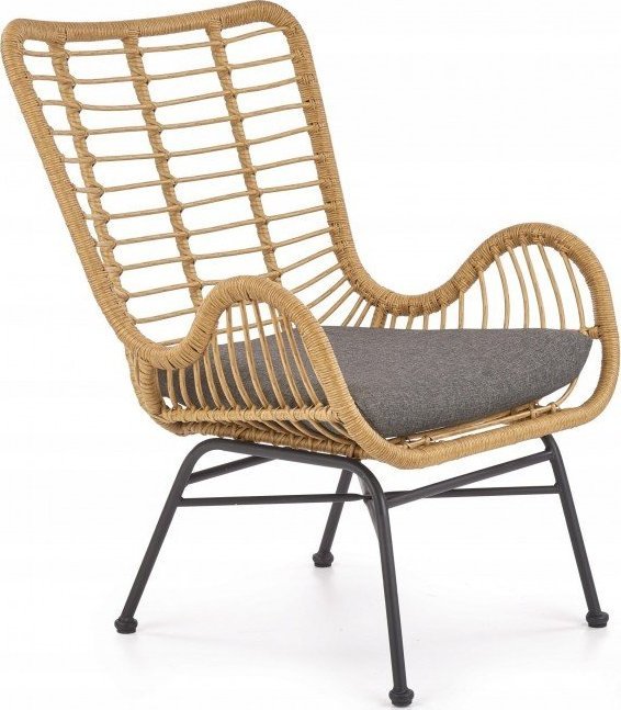 Halmar Fotel Ogrodowy Rattanowy IKARO