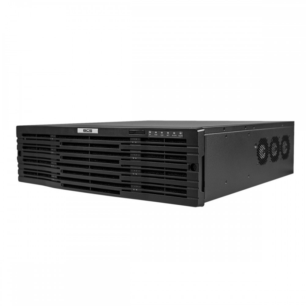 BCS-P-NVR6416-4KR Rejestrator 64-kanałowy IP 12Mpx 4K RAID, 16x SATA III/II BCS POINT
