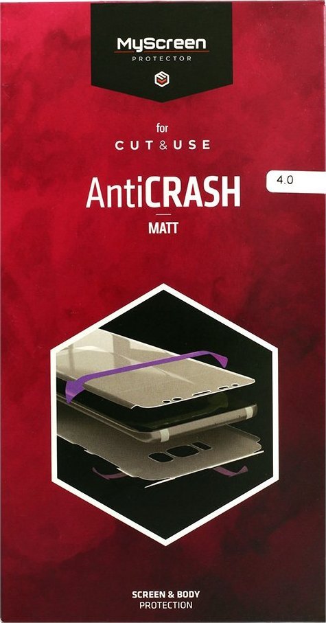 Ploter MyScreen Protector MS CUT&USE folia antiCRASH Mat 4.0 13" Sprzedaż w pakiecie po 10szt cena dotyczy 1szt