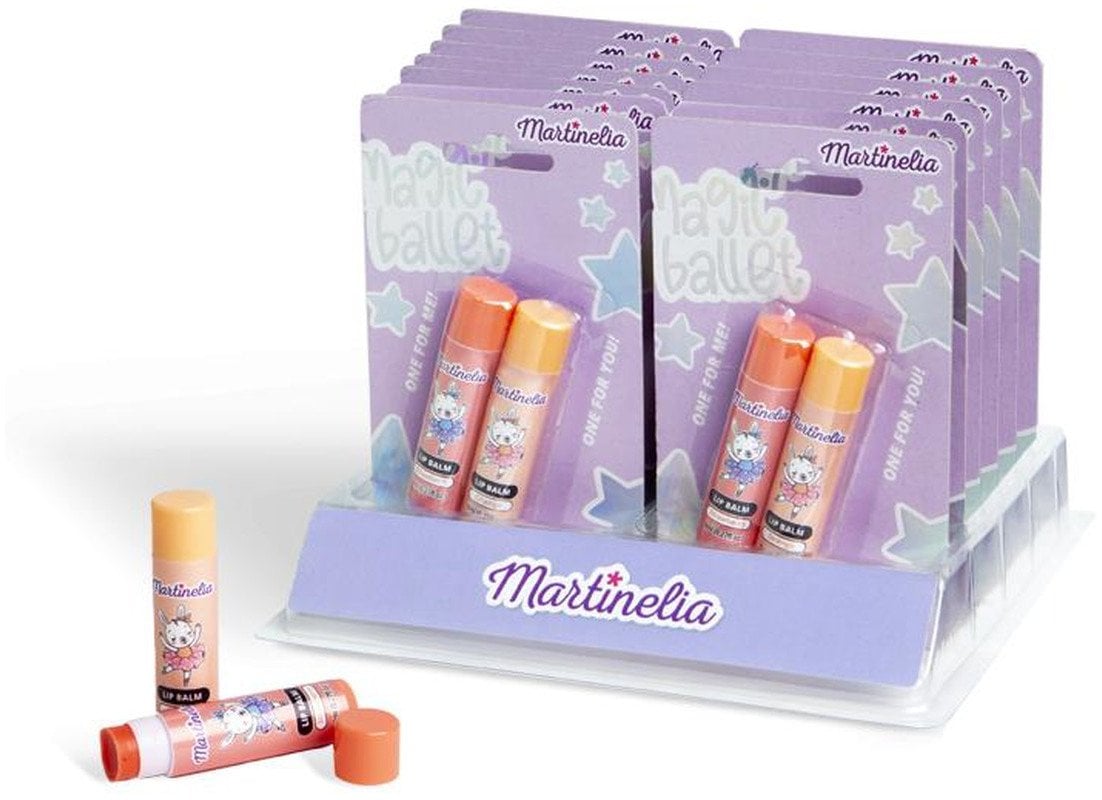 Martinelia Zestaw balsamów do ust magic ballet, 2x4 g