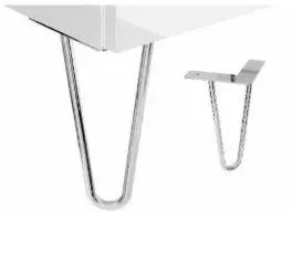 AQ.401-190001/ AQUAFORM / OTTIMA / NÓŻKA MEBLOWA 2SZT CHROM POŁYSK /