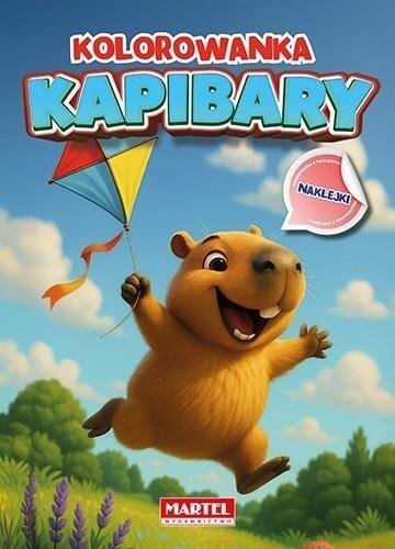 Kolorowanka Kapibary z naklejkami