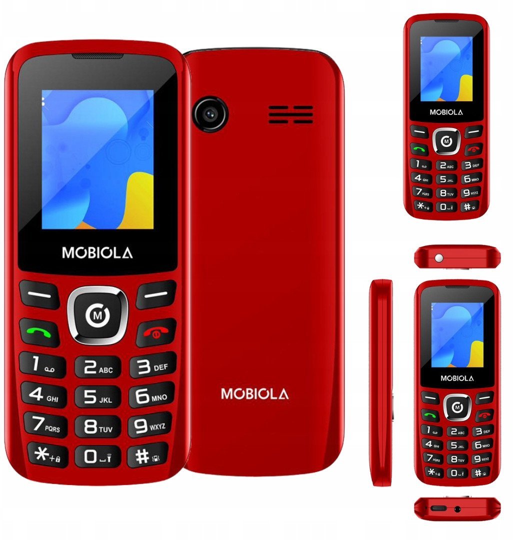 Telefon komórkowy Mobiola MB3020 Dual SIM Czerwony