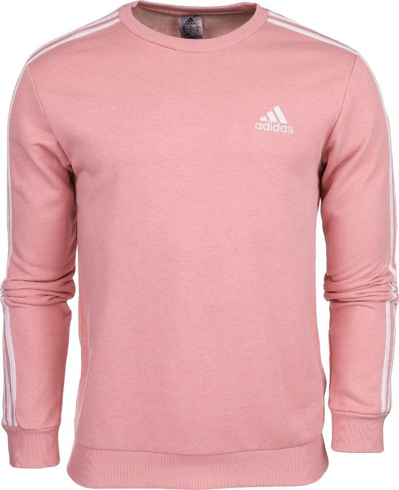 Adidas Bluza męska adidas M 3S FT SWT różowa HE4417 M