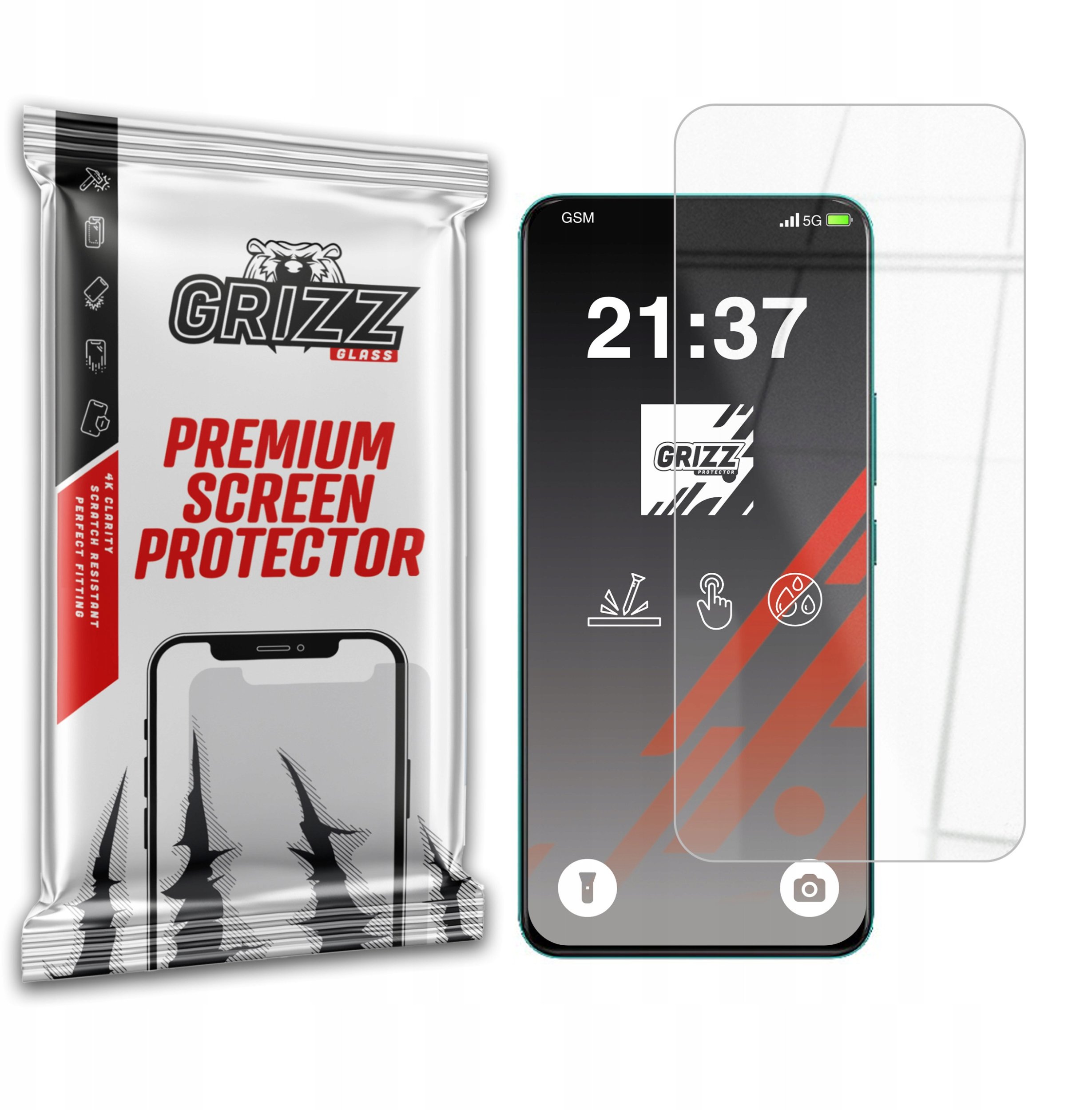 Szkło hybrydowe GrizzGlass HybridGlass do Vivo Y300