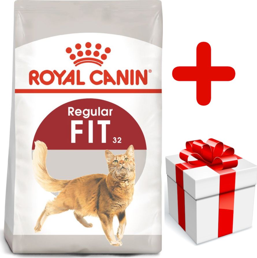 Royal Canin ROYAL CANIN FIT 32 10kg karma sucha dla kotów dorosłych, wspierająca idealną kondycję + niespodzianka dla kota GRATIS!