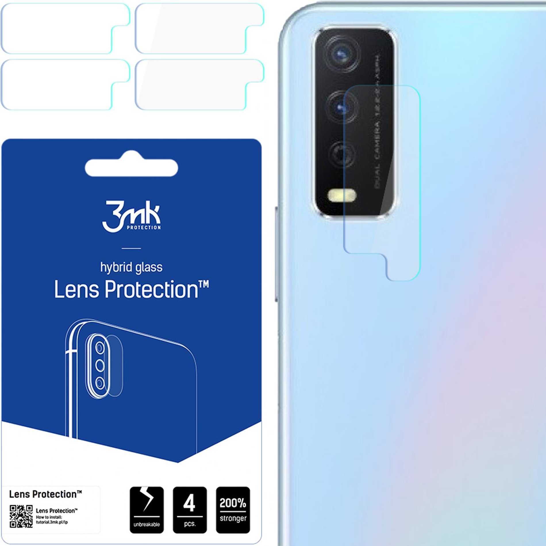 VIVO Y30 2021 - 3MK LENS PROTECTION