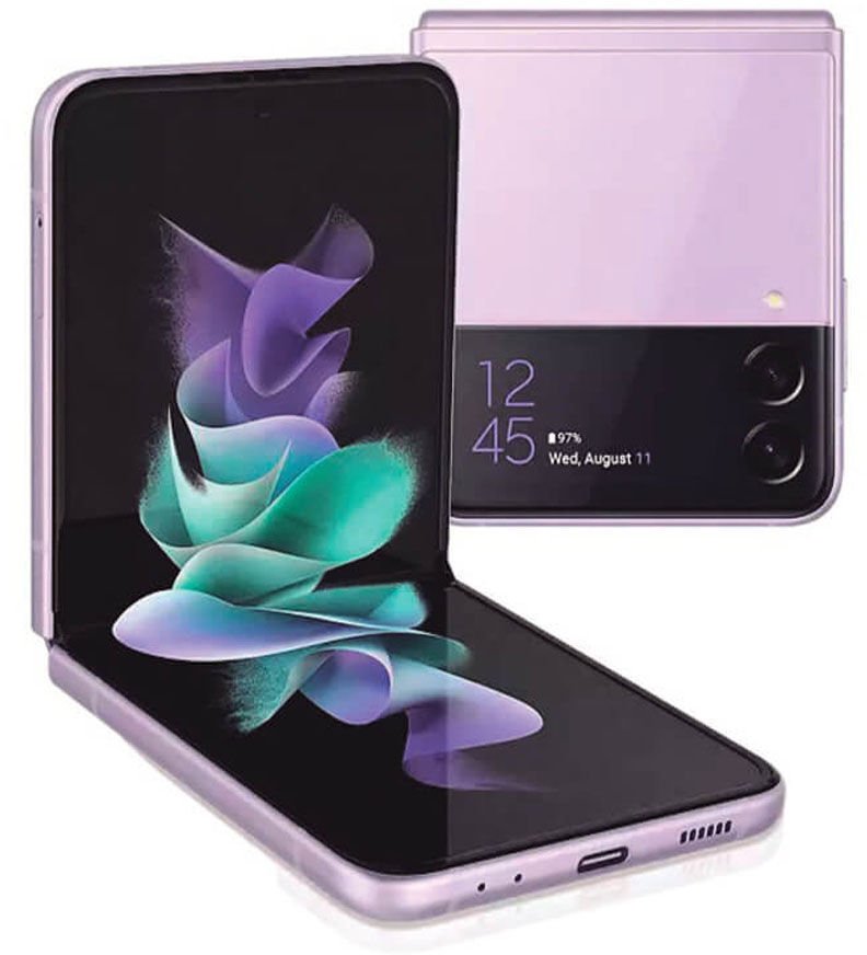 Smartfon Samsung Smartfony Galaxy Z Flip3 5G 6,7" Octa Core 8 GB RAM 128 GB Fiolet