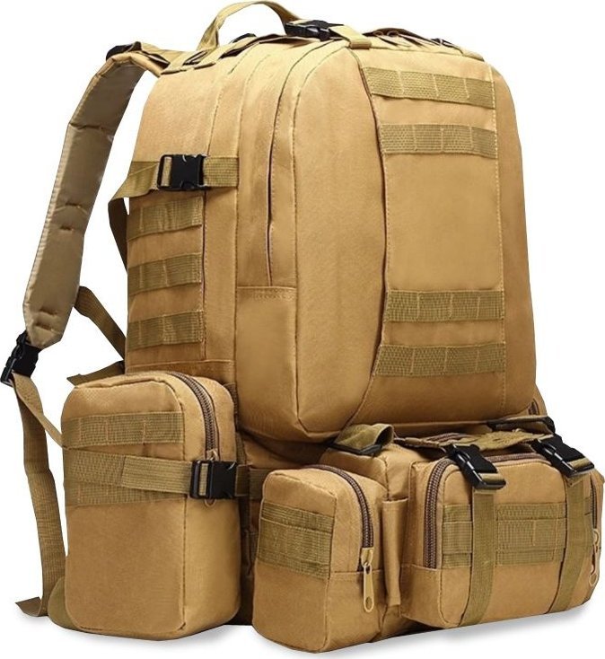 Offlander OFFLANDER PLECAK TURYSTYCZNY SURVIVAL COMBO 38L KHAKI