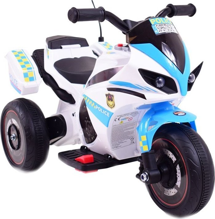 Import SUPER-TOYS TRZYKOŁOWY MOTOR POLICYJNY NA AKUMULATOR/GTM5588A
