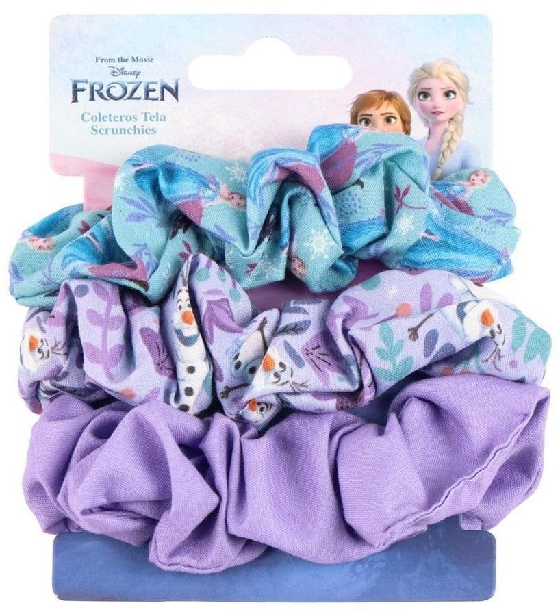 Gumki frotki do włosów Frozen 3szt