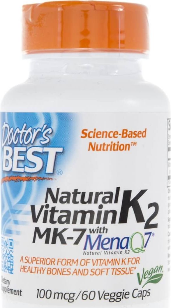 DOCTORS BEST Doctor's Best Witamina K2 MK-7 100 g - 60 kapsułek