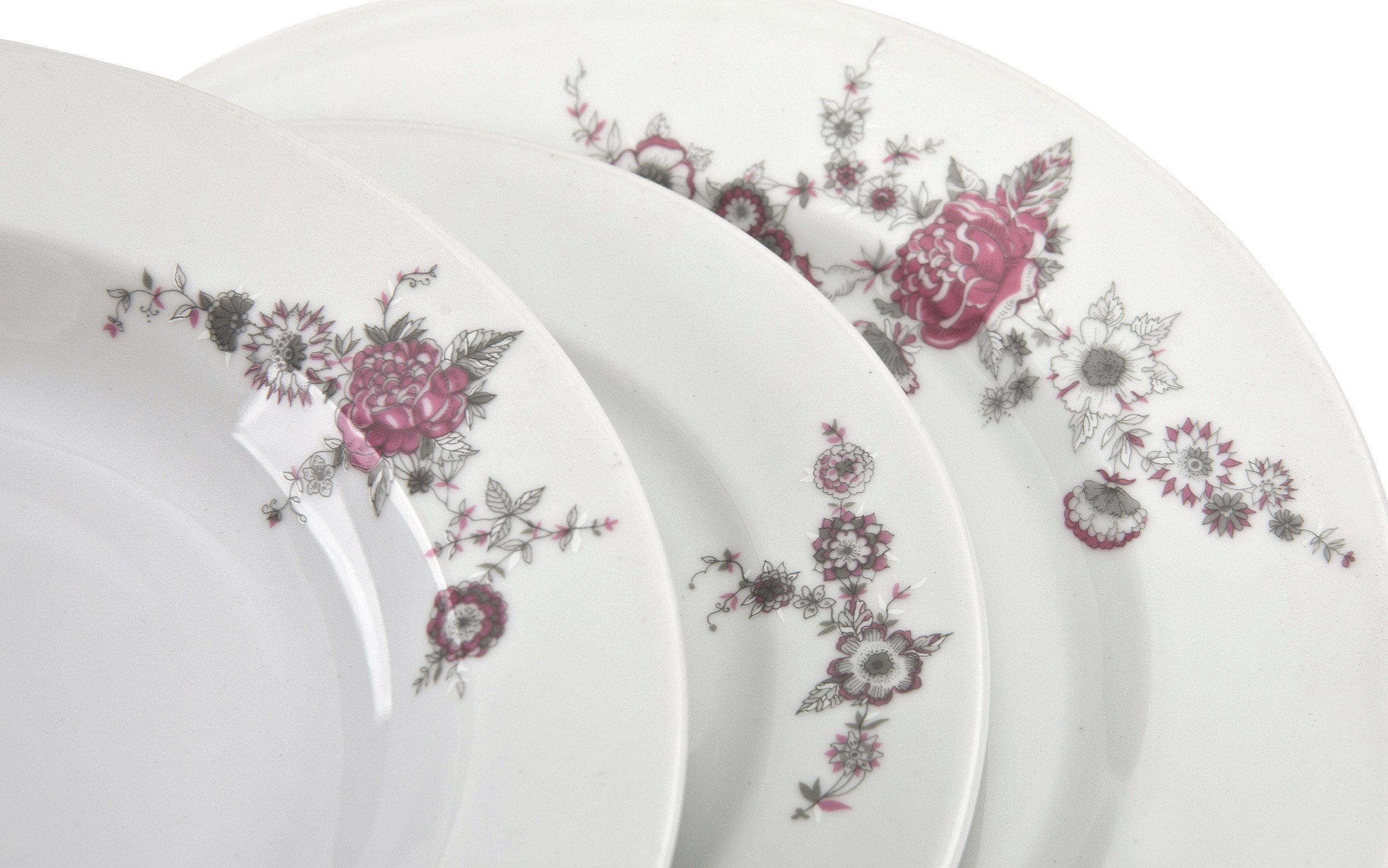 Komplet talerzy dla 6 osób Atelier Stock E758/S026