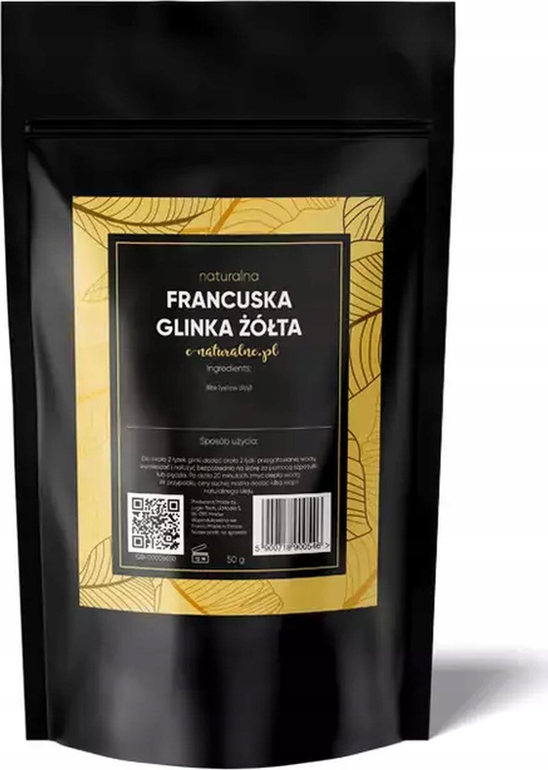 E-Naturalne Glinka żółta 50g