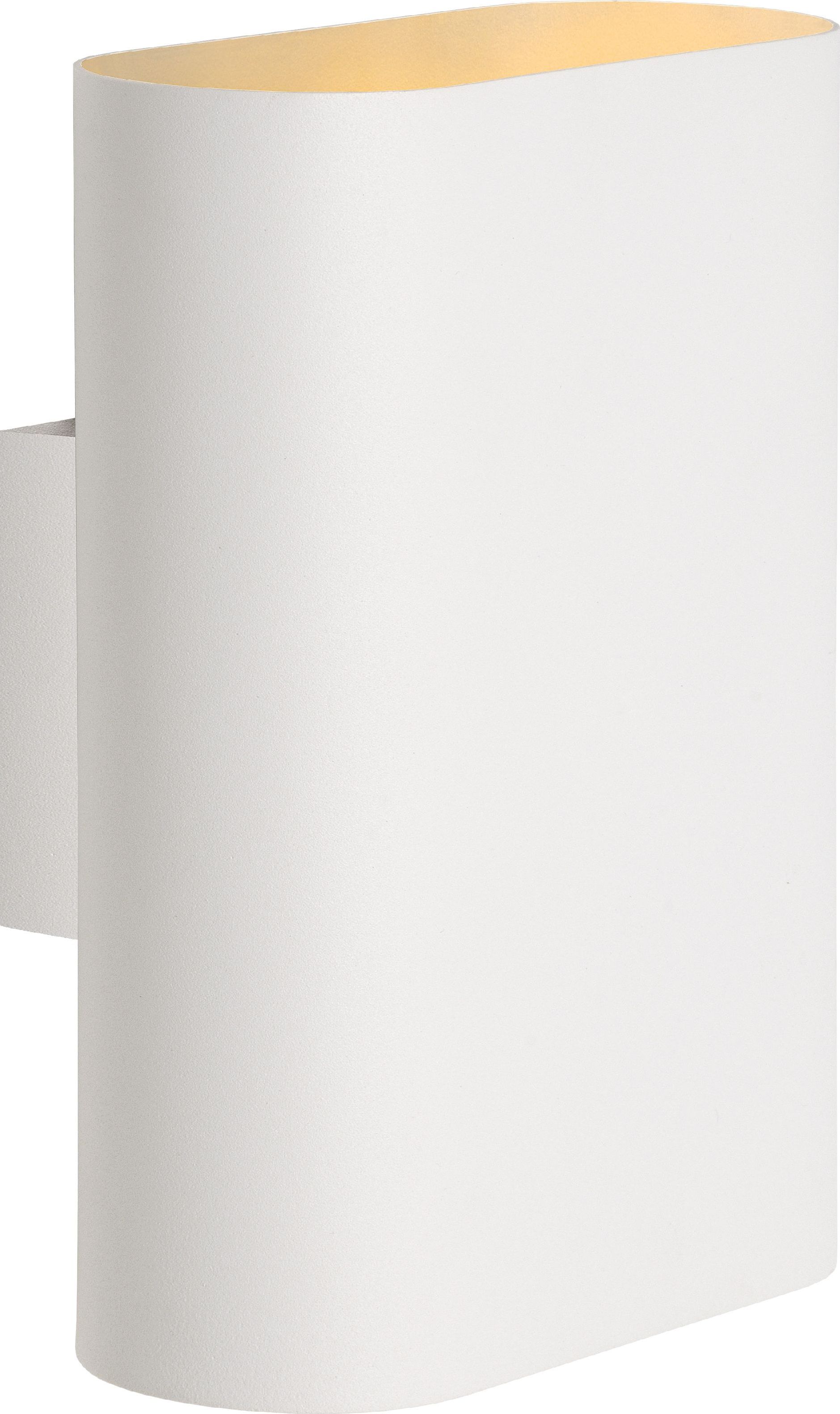 Kinkiet Lucide Kinkiet ścienny biały Lucide OVALIS góra-dół 12219/02/31