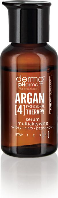 Dermo Pharma Argan Prfessional Therapy Serum multiaktywne do włosów, twarzy i ciała 10ml