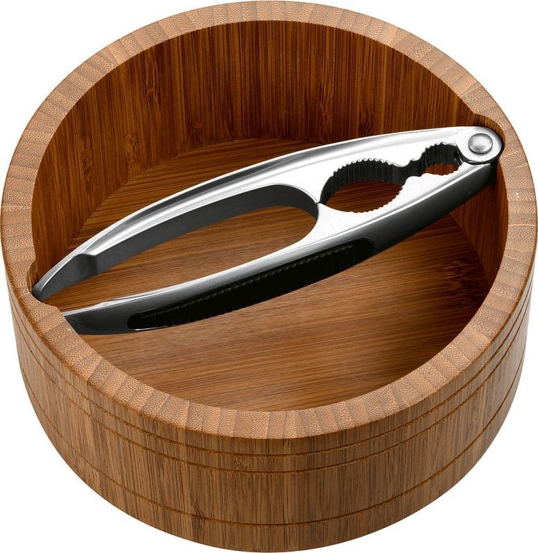 Kesper Miska z ciemnego bambusa z dziadkiem do orzechów, Ø 16,6 cm