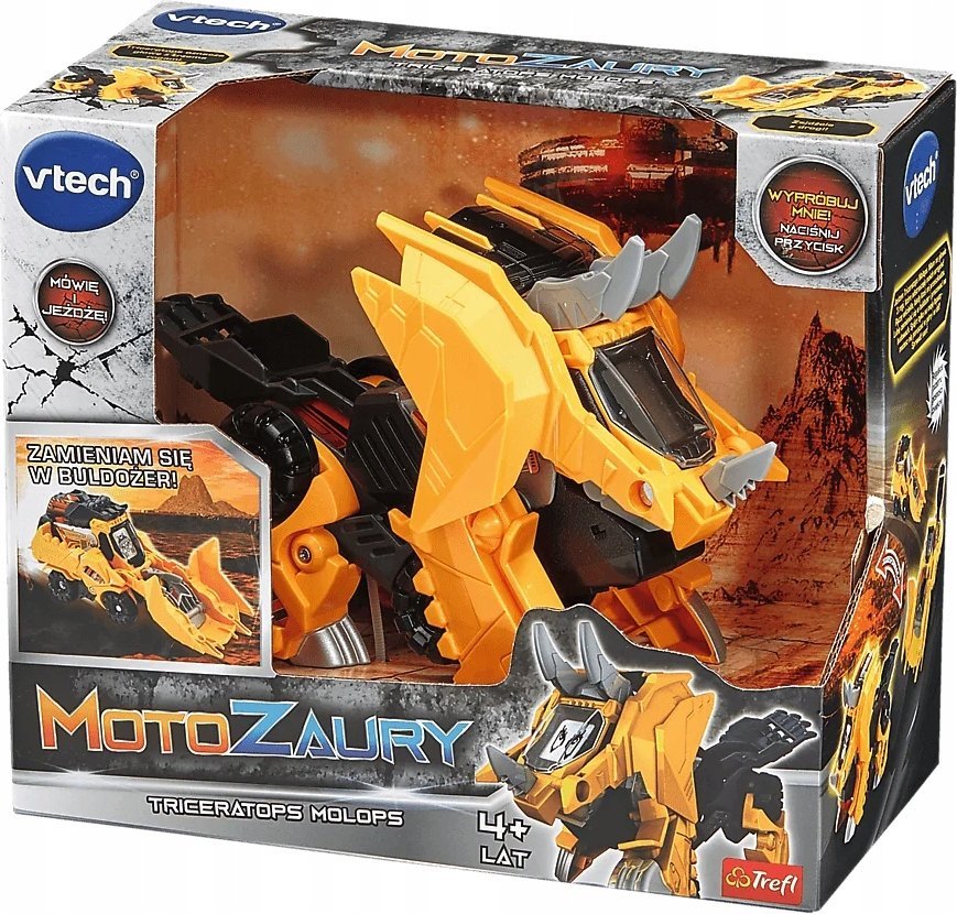 Vtech Motozaury - Triceratops Molops Buldo?er VTECH