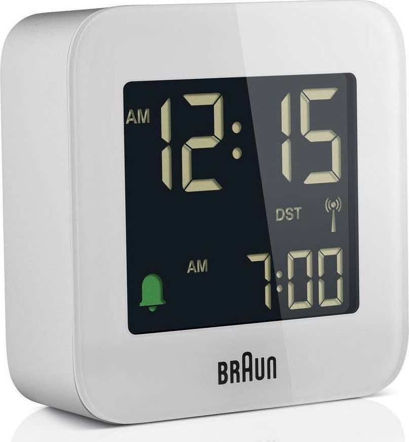 Braun Budzik sterowany radiowo Braun BC08W-RC DCF77 uniwersalny