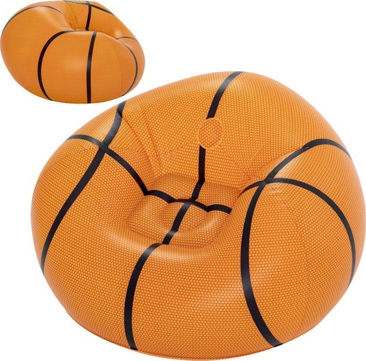 Bestway Bestawy Dmuchany fotel PIŁKA do kosza pufa 75103