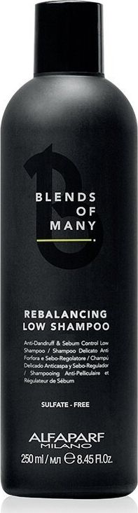 Alfaparf Šampūnas nuo pleiskanų riebiems plaukams vyrams Alfaparf Milano Blends Of Many 250 ml