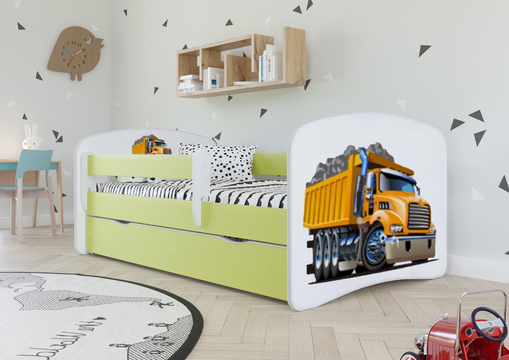 Kocot Kids Łóżko BABY DREAMS ciezarowka 160 dziecięce polskie Kocot Kids