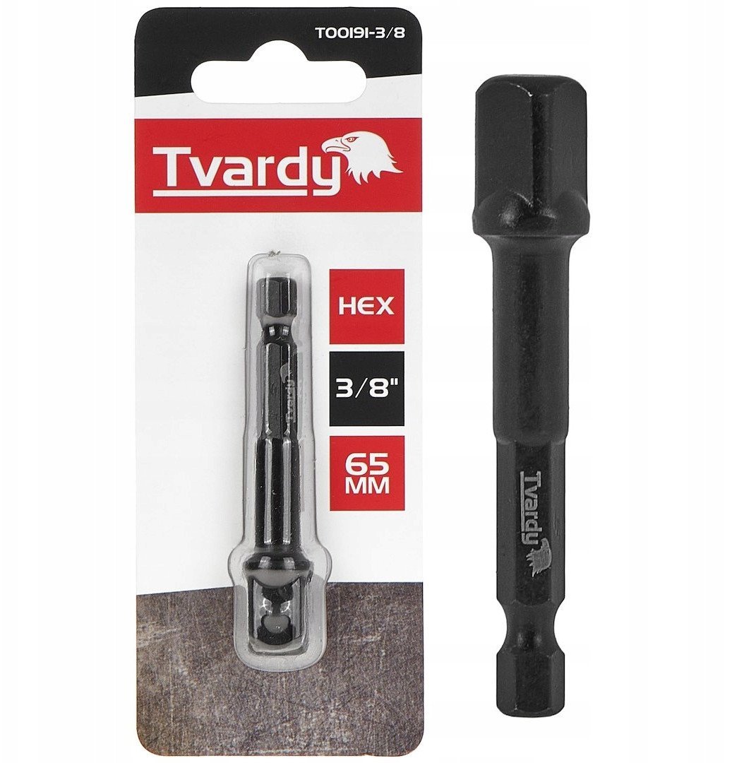 Adapter udarowy HEX 3/8" 65mm (10/40/320)