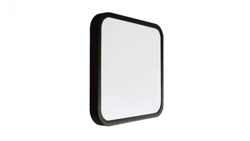 Lampa sufitowa VTAC Plafoniera LED 48W 5160lm 4000K Dioda IP44 Kwadrat fi420 Mleczny Czarna Ramka 76491-24