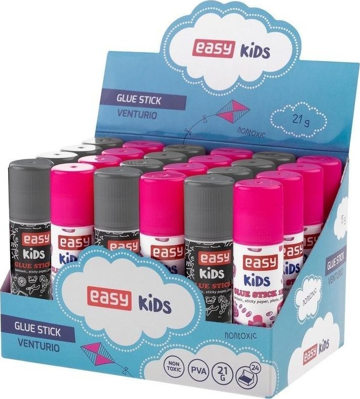 Easy Stationery Klej w sztyfcie 21g (24szt) EASY