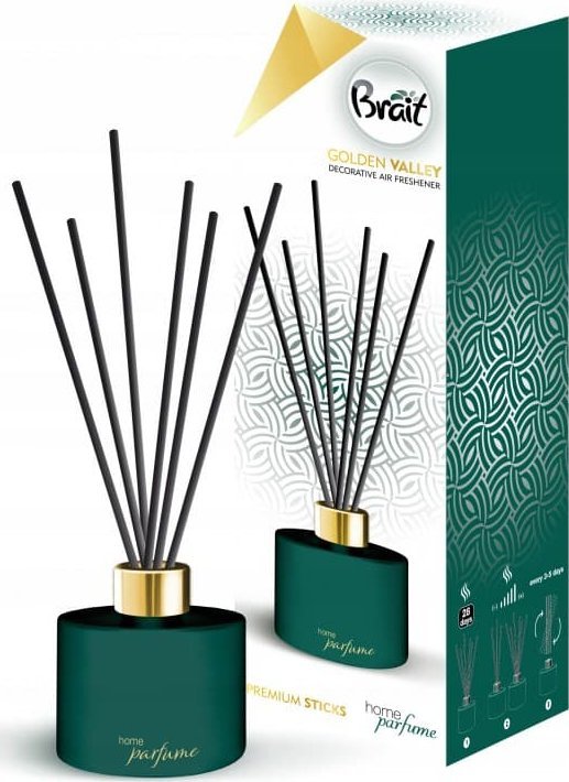 Patyczki zapachowe Golden Valley ZIELONY 100ml BRAIT1