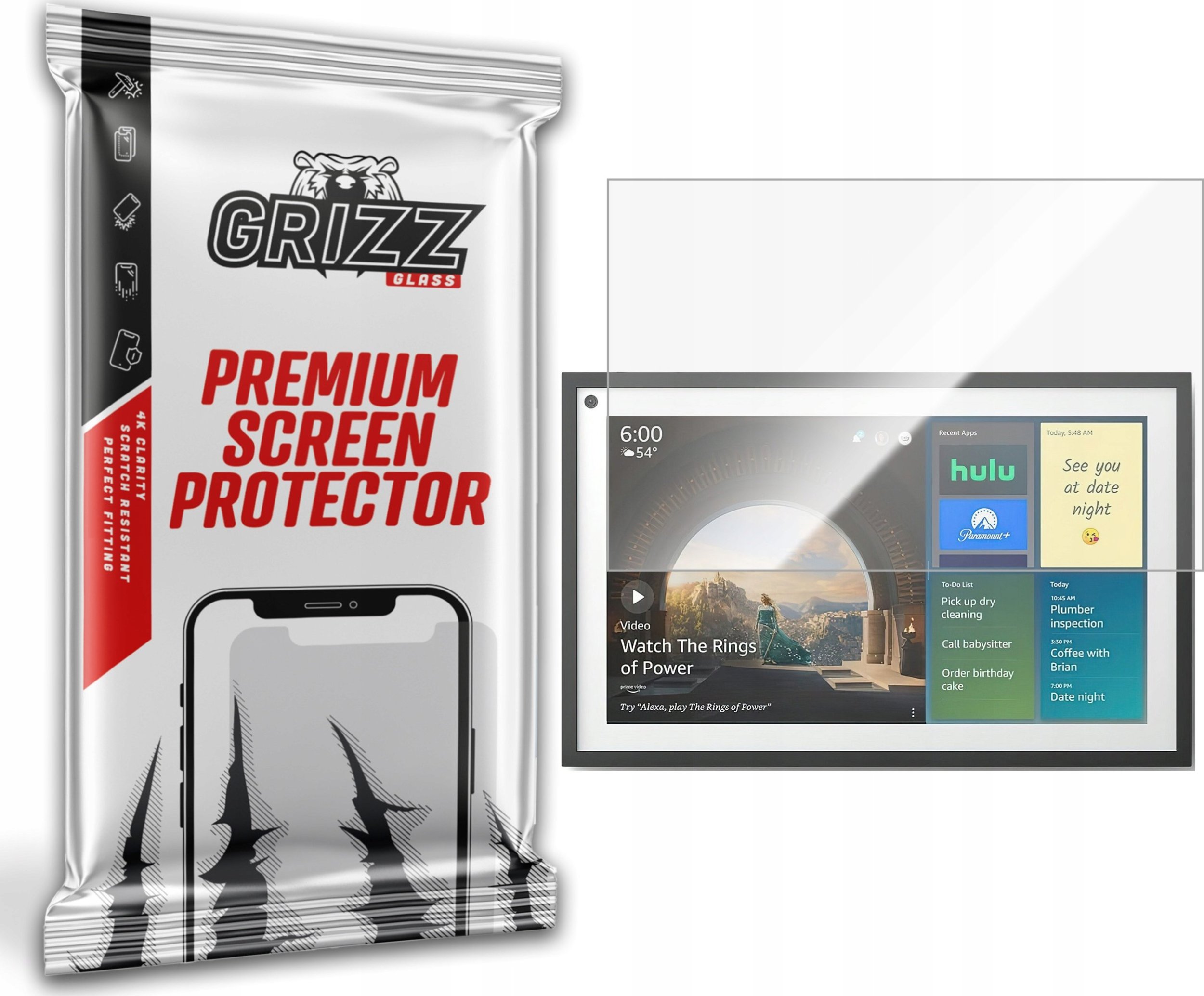 GrizzGlass Folia ceramiczna GrizzGlass CeramicFilm do Amazon Echo Show 15