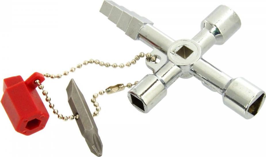 Geko UNIWERSALNY KLUCZ DO SZAFEK TECHNICZNYCH (100) G10049 GEKO