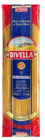 Makaron Spaghettini n. 9 500g - Divella