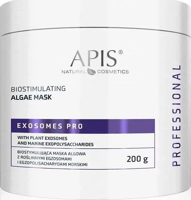 APIS_Exosomes Pro biostymulująca maska algowa z roślinnymi egzosomami 200g