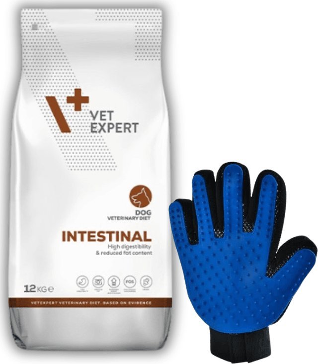 VetExpert VETEXPERT Dog Intestinal 12kg + Rękawica do czesania GRATIS!