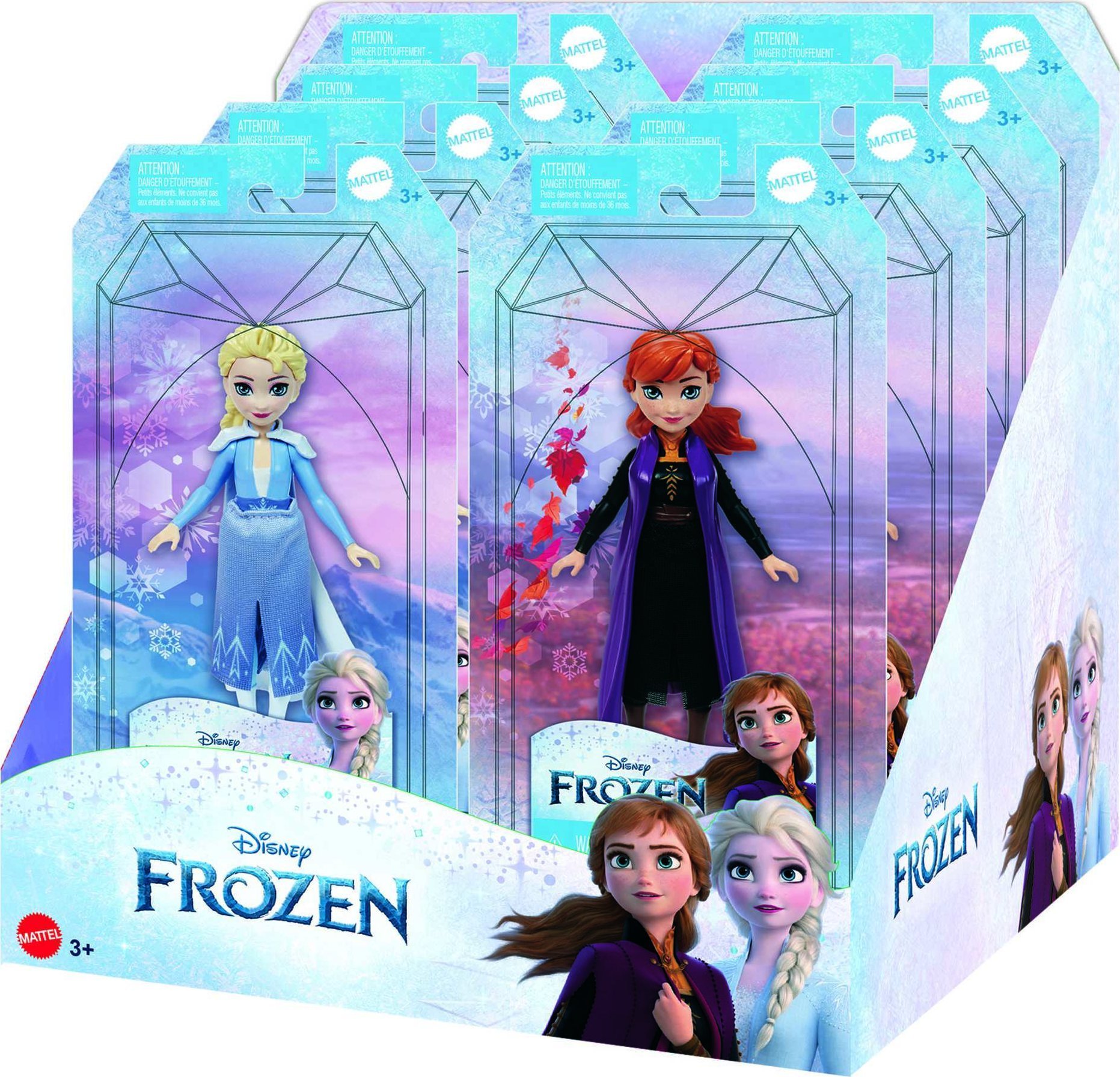 Lalka Barbie Mattel FRZ KRAINA LODU MALA KSIEZNICZKA MIX HPL56 WB8