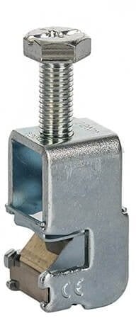 Zacisk dla szyny 10 mm /16-120 mm2, ZS 120 S-10 metaliczny 84397000