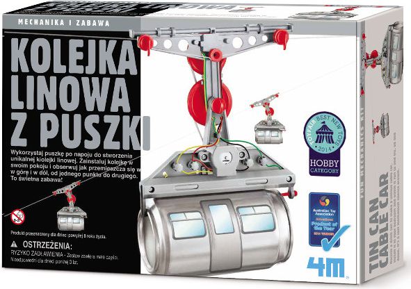 4M Zrób To Sam kolejka górska z puszki - 3358