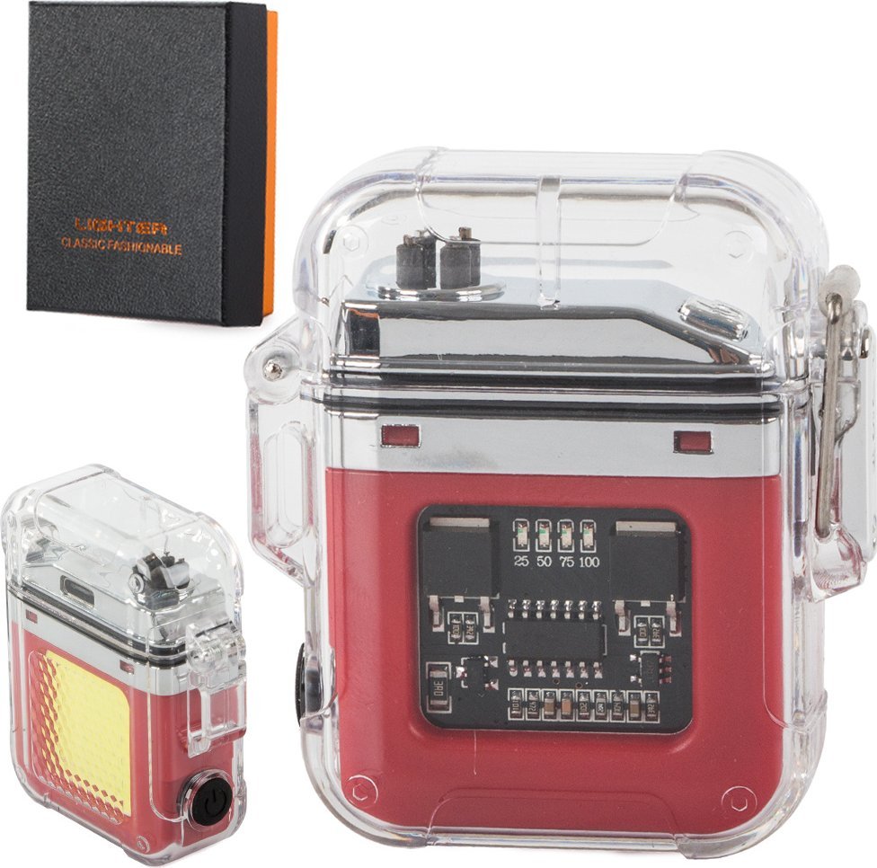 Bailong Zapalniczka plazmowa z lampką led elektryczna usb Zapalniczka plazmowa z lampką led elektryczna usb